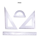 JUEGO GEOMETRICO PEQUEÑO ESCUADRA GRANDE [PAC2076-431- PAC3281-431]