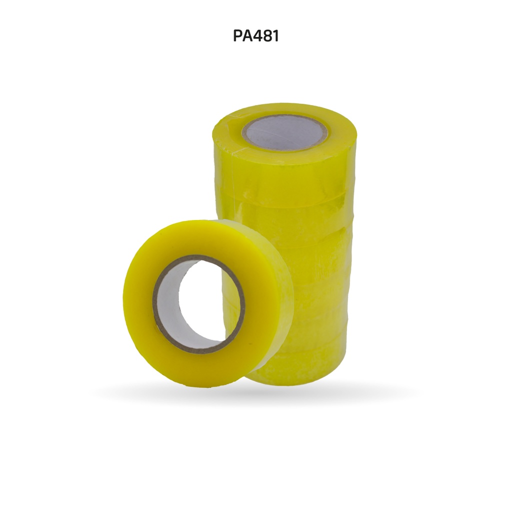 CINTA AMARILLA-TRANSPARENTE ANCHA 45 mm x 45 mic x 220 mts [PAC3669-481-PAC2754-481][PAC3662]