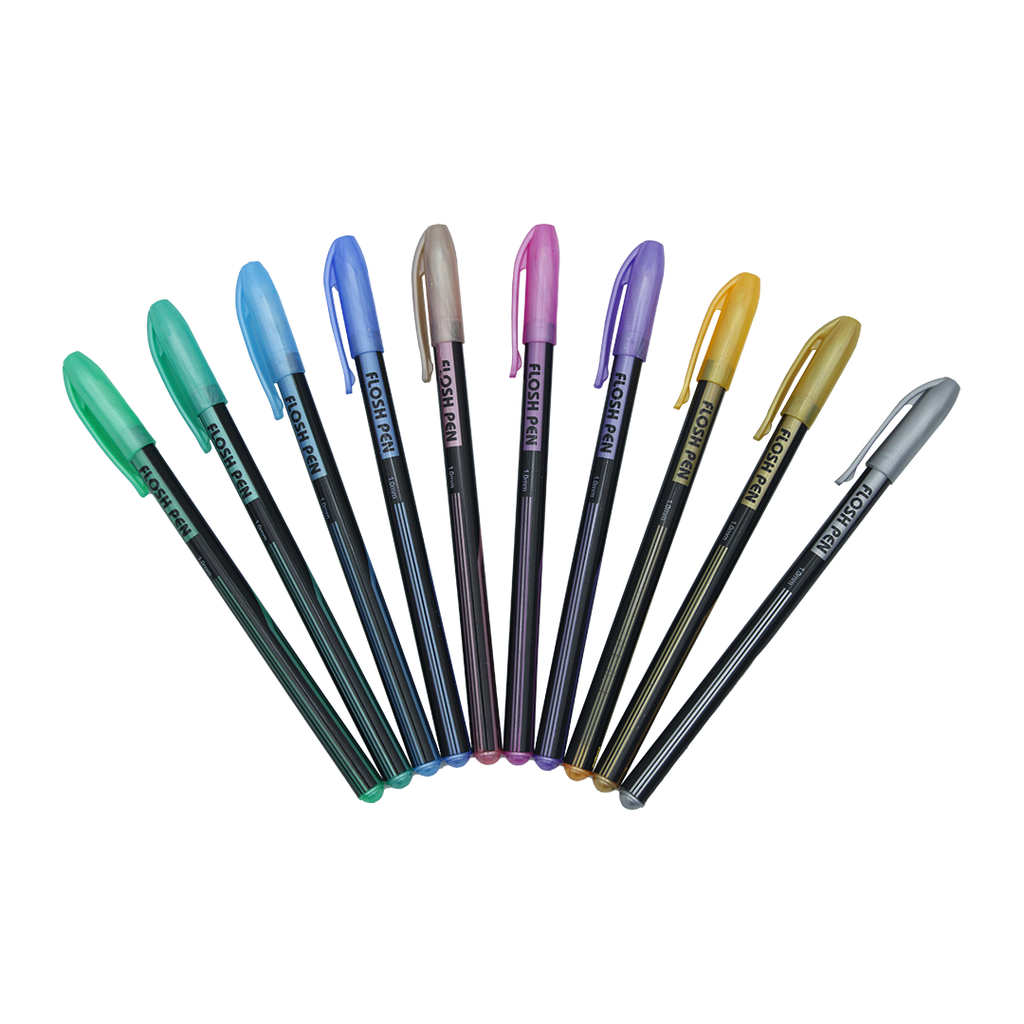 BOLIGRAFO ESCARCHADO X 10 UND [PAC2207-4993]