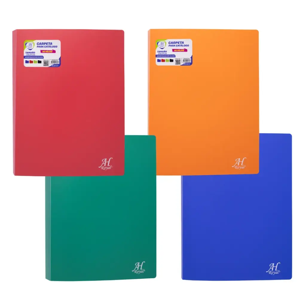 CARPETA PARA CATÁLOGO DE 40 HOJAS [PAC2526]