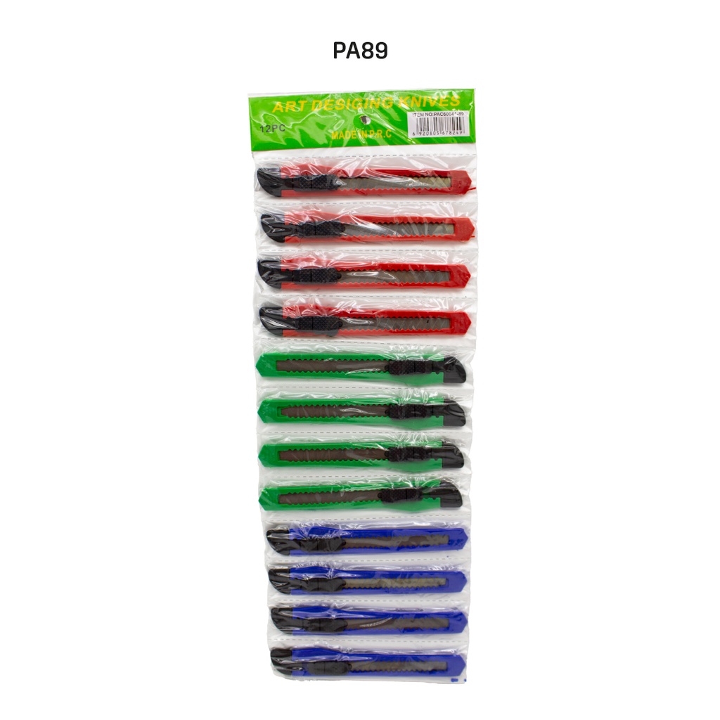 BISTURI PEQUEÑO DISPLEY X 12 UND [PAC60041-89]