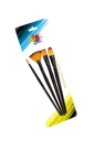 PINCEL AH ROYAL NEGRO LINEA PREMIUM NEGRO X4 SURTIDO [PAC90356-1016]