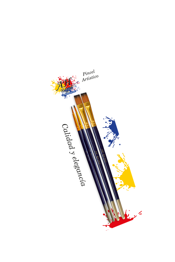 PINCEL AH ROYAL JUEGO X 4 NO 0/0 1 4 6 [PAC20087-136]