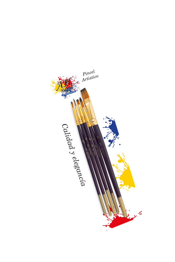 PINCEL AH ROYAL JUEGO SURTIDO X5 [PAC20088-137]