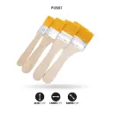 BROCHAS UNIDADES 2 4 6 8 CERDA CINTETICA AMARILLA X4 [PAC2221-2597]