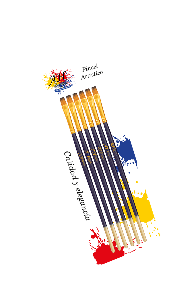 PINCEL AHROYAL PLANO NO 2 X6  [PAC20037-320]