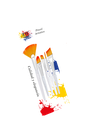 PINCEL AHROYAL ACRILICO TRANSPARENTE X5 [PAC20084-6]