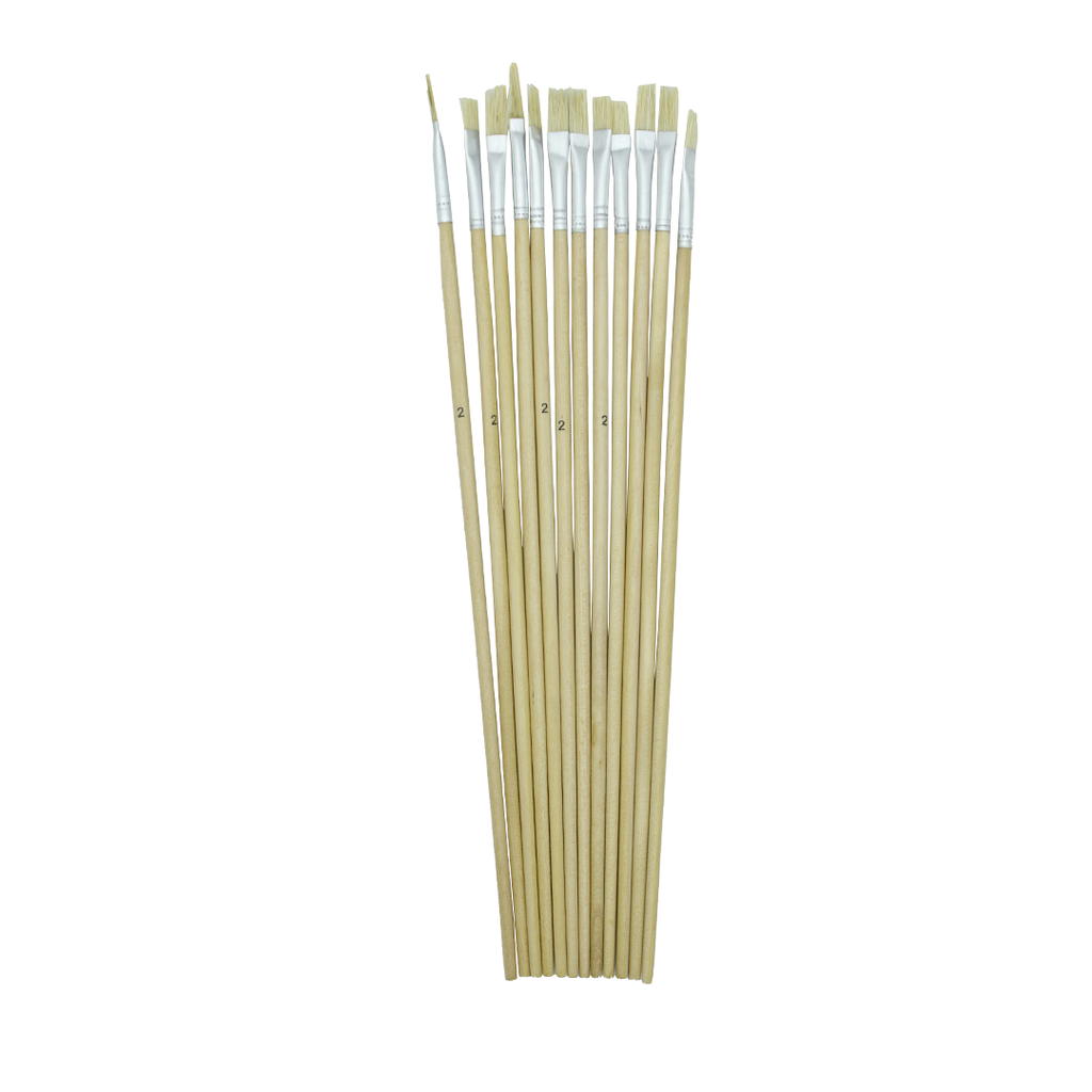 PINCEL ETERNA CHINO PLANO NO 2 X12 [PAC20253-60]