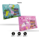 SET DE ARTE NIÑO Y NIÑA MALETA REF 128PCS [PAC3186]
