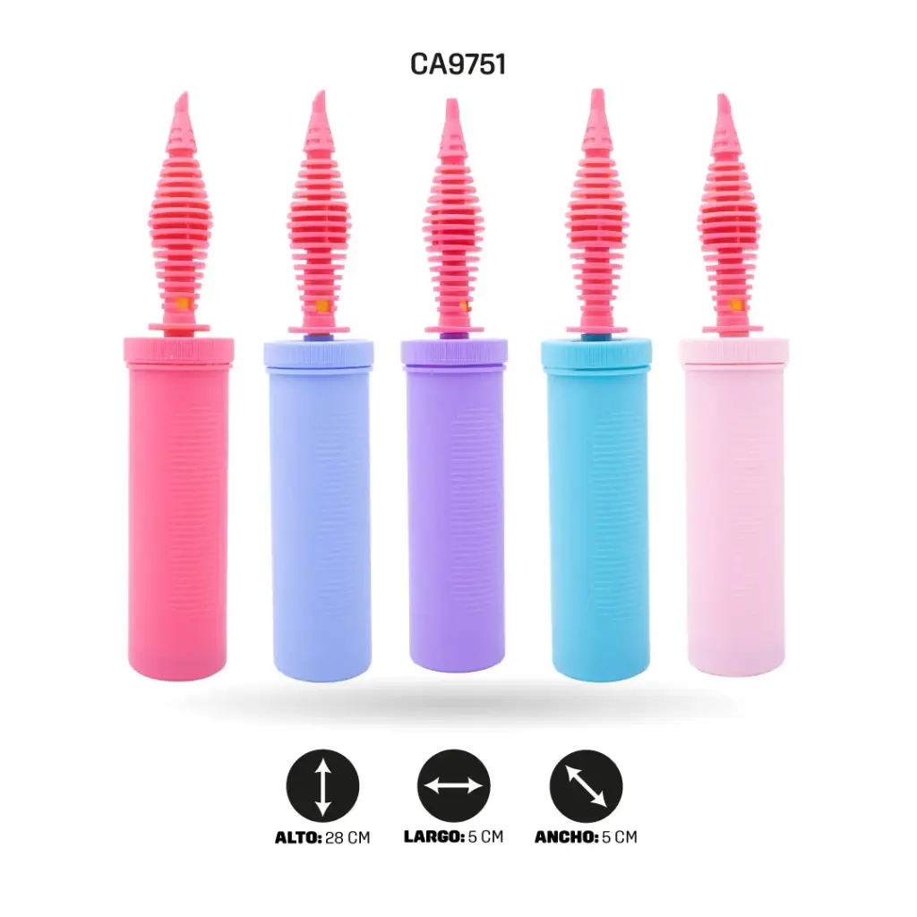 INFLADOR PARA BOMBAS COLORES PASTEL [PAC3453]