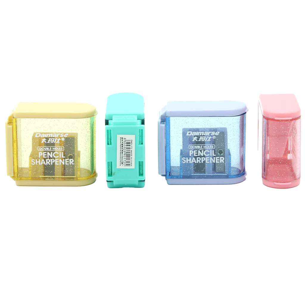 SACAPUNTA DOBLE DEPOSITO COLORES PASTEL DISPLEY X 24 172 [PAC3218]
