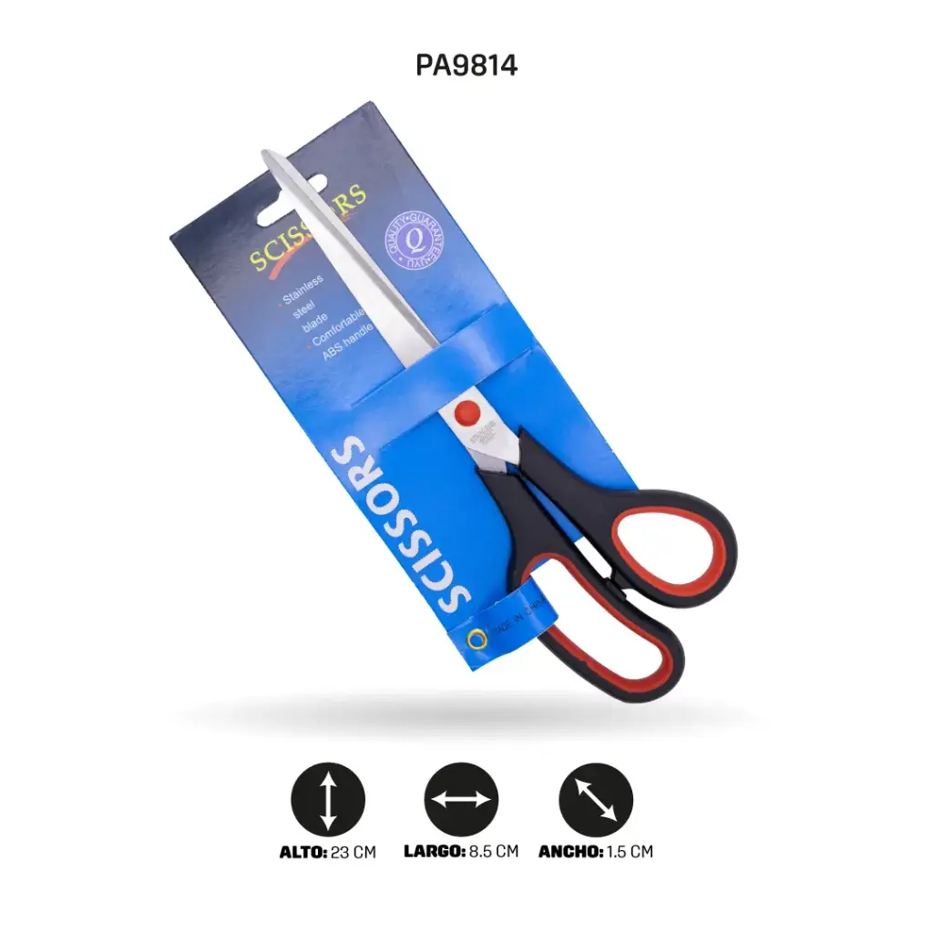 TIJERA 9.5" SCISSOR AZUL [PAC3247]