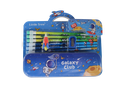 PA9829 JUEGO LAPICES CON CARTUCHERA METALICA BLISTER GP8001-E(2B)NIÑO Y NIÑA [PAC3085-9829]