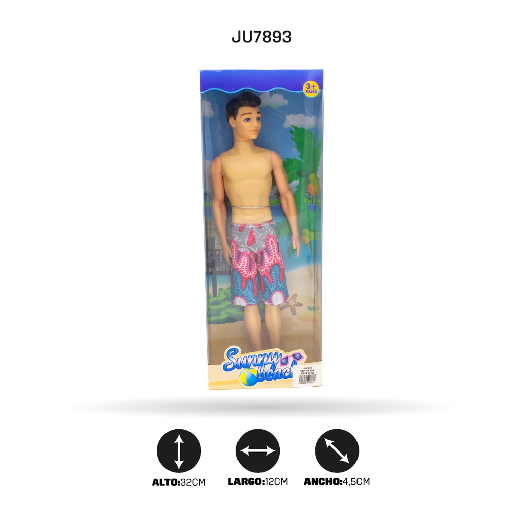 MUCHACHO DE PLAYA DE 11.5 PULGADAS [6638-A]