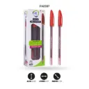 BOLIGRAFO AH ROYAL TRIANGULAR 07MM, TIPO ALLEGRO ROJO.