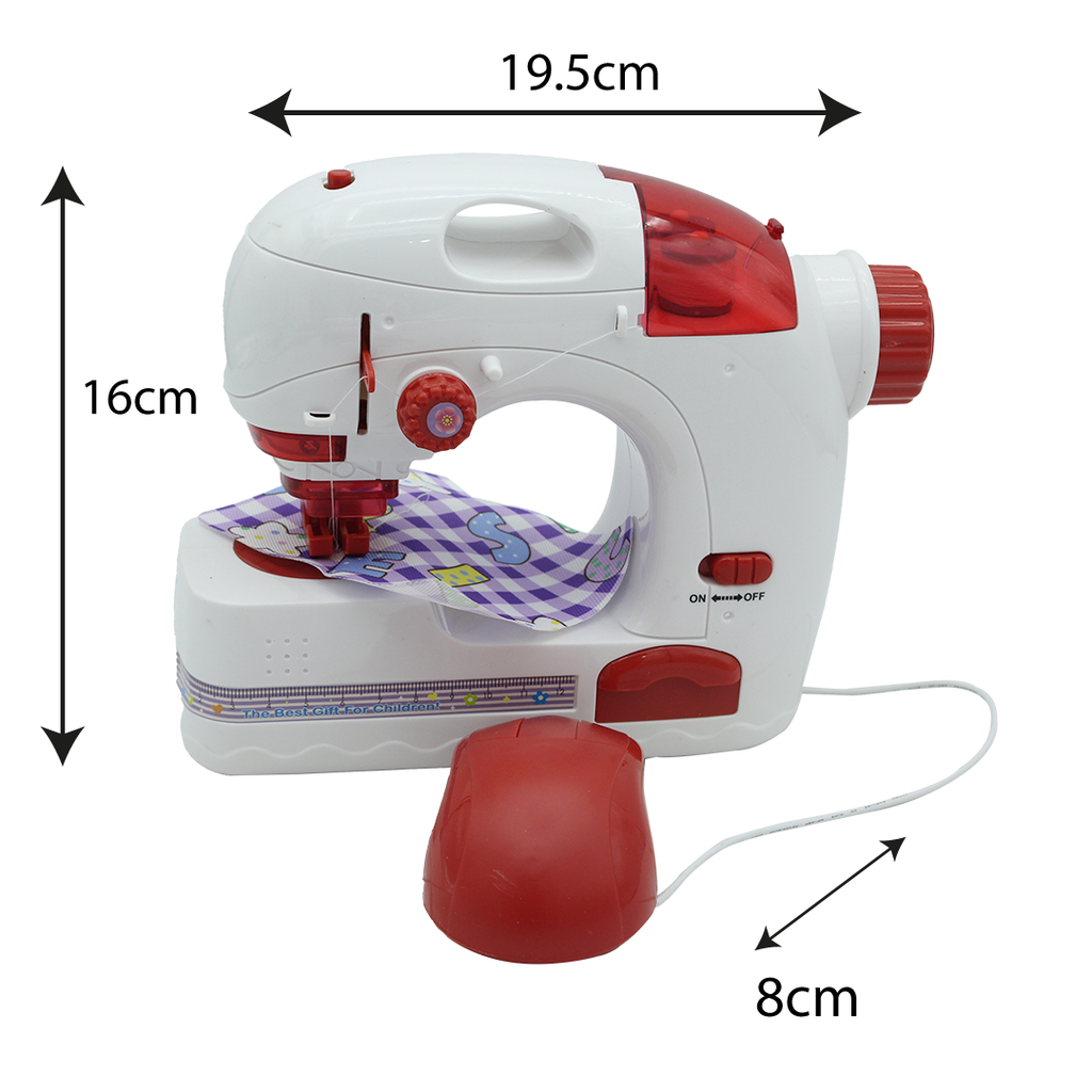 JUGUETE MAQUINA DE COSER PEQUEÑA -  MECANISMO PILAS [3232]
