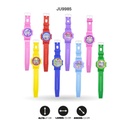 RELOJ DE COLORES CON ESTAMPADOS [CX333]