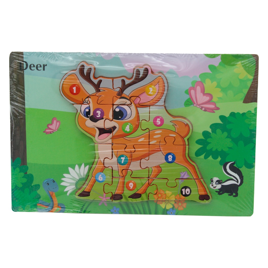  ROMPECABEZAS 8 MOTIVOS  DE ANIMALES [1970-15]