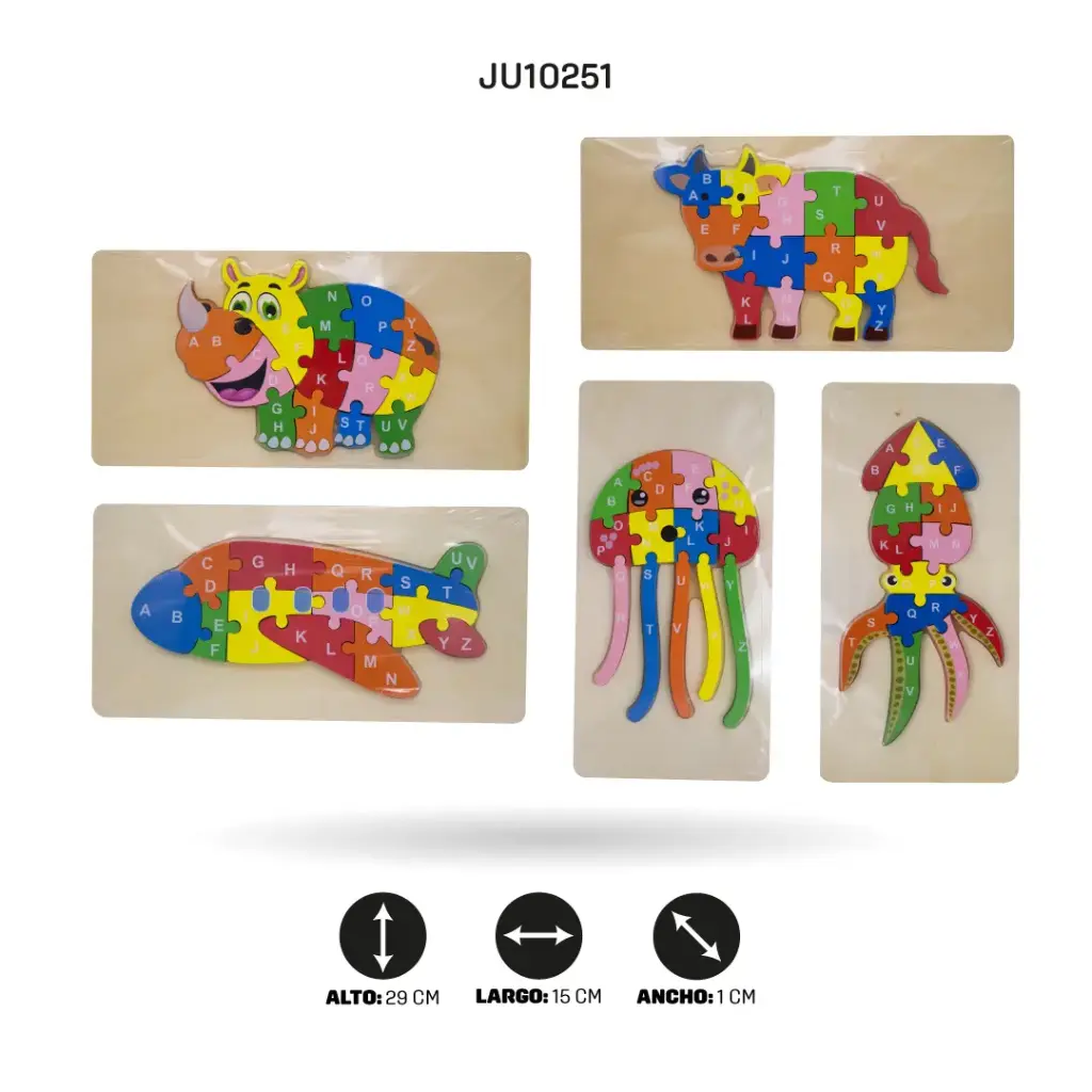 ROMPECABEZAS DE FIGURAS SURTIDAS [1970-85]