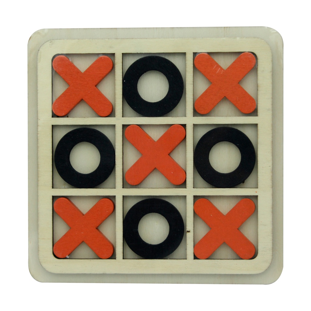 TRES EN RAYA  DE PLASTICO SIN MECANISMO [1970-108]