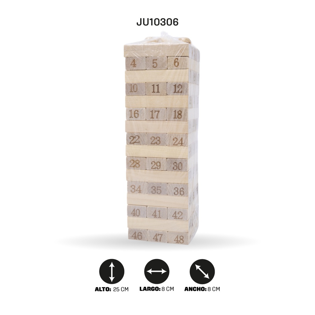 JUEGO DIDÁCTICO GRANDE DE MADERA [1970-120]