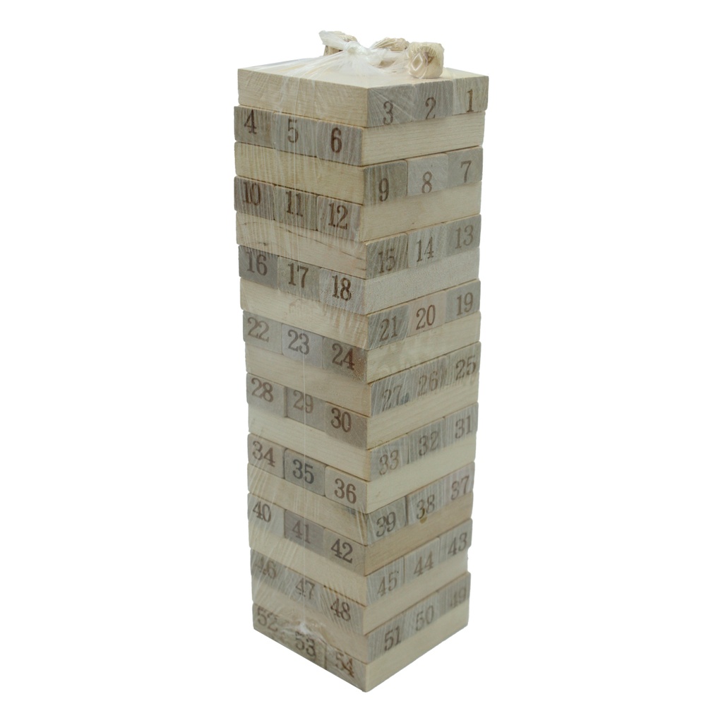 JENGA DE MADERA 54 PIEZAS [1970-122]