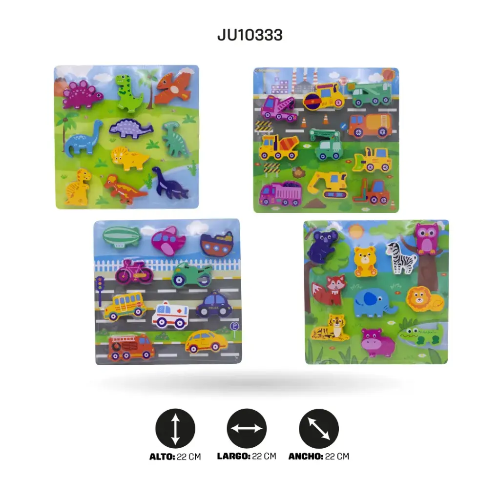 MOTIVOS DE ROMPECABEZAS VARIOS MOTIVOS ENCAJABLE  [1970-130]