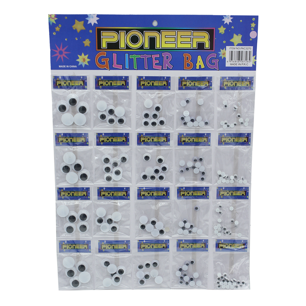 OJOS  MOVILES NEGROS X20 BOLSAS [PAC3270-100]