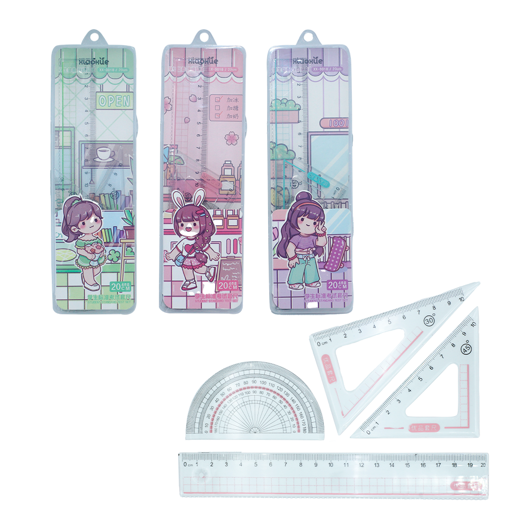 JUEGO GEOMETRICO 4PCS PQT X 32 UND [PAC3113]