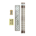 SET LAPICES HB SACAPUNTA REGLA DISPLAY X 32 [PAC3124]