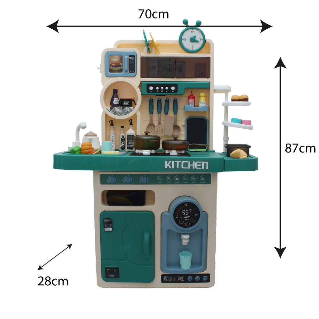 COCINA CON 93 PC VAPOR Y SONIDO AGUA Y LUCES [G795A]