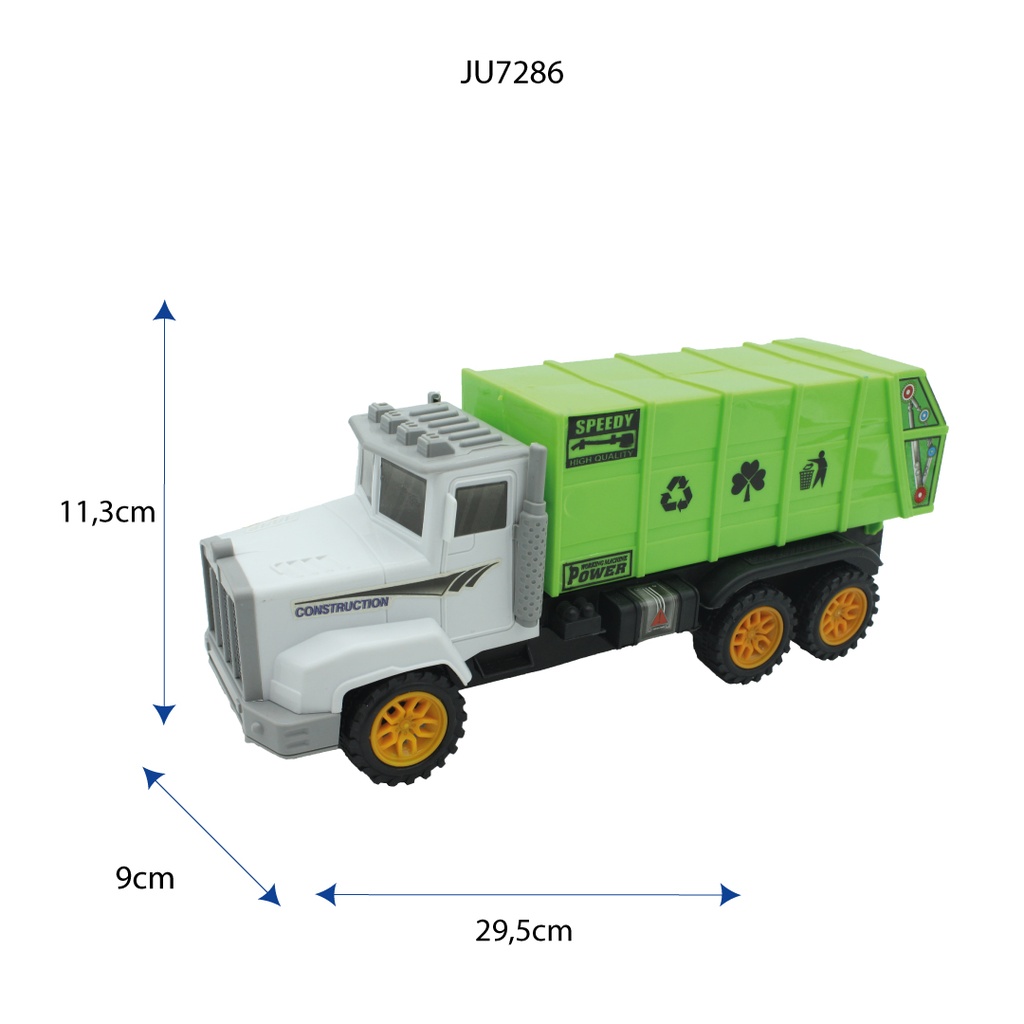 CARRO RECOLECTOR DE BASURA DE FRICCIÓN [2021E]