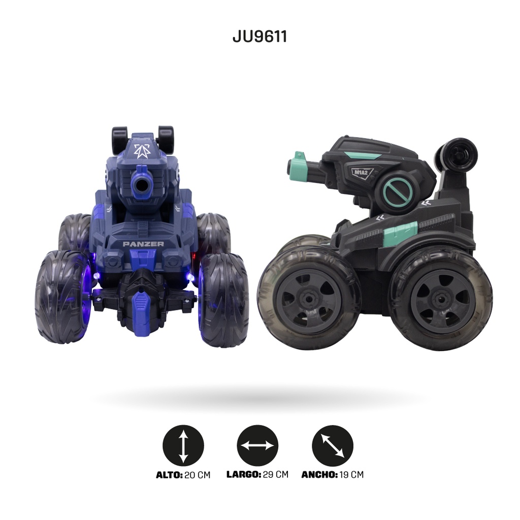 COCHE ACROBACIAS RADIOCONTROL CON BOMBA DE AGUA CON CABLE USB [898-15]