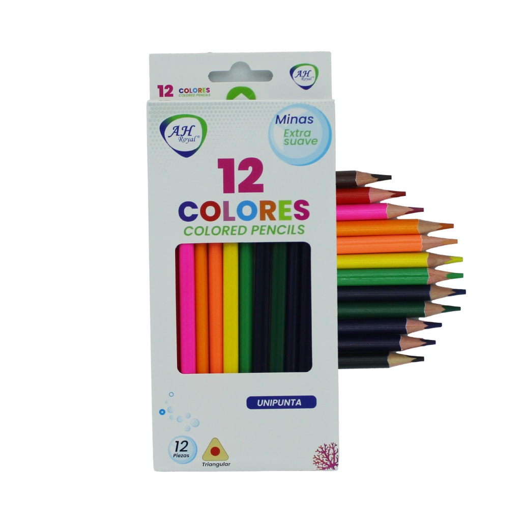 COLOR AH ROYAL X12 UNIPUNTA 3MM [PAC3625]