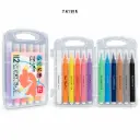 MARCADOR JUMBO ACRILICO TRIANGULAR PASTEL X12 CAJA PLASTICA [PAC4084]