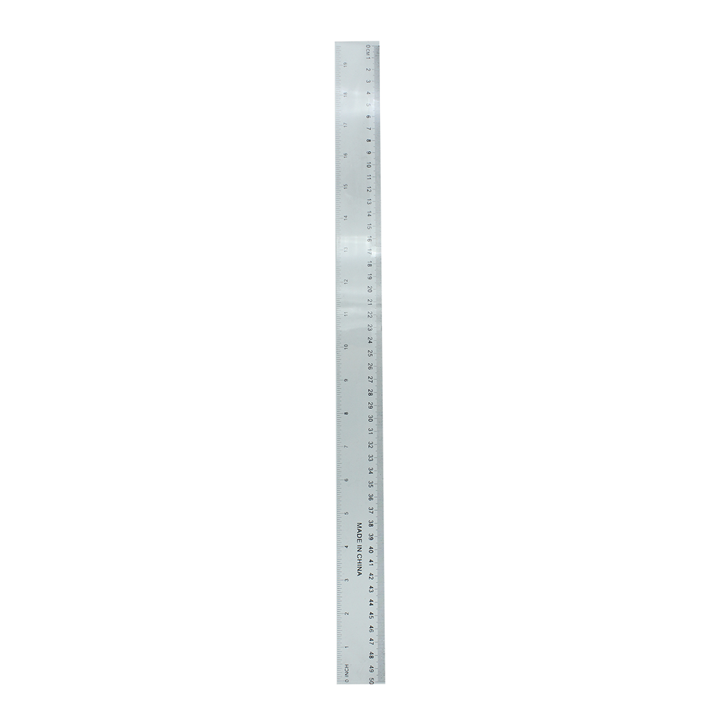 REGLA TRANSPARENTE 50CM [PAC3291]
