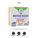 NOTAS AHROYAL NEON 3'X3'SURTIDO X 500 UND X [PAC3564]