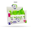 GOMA BLANCA AHROYAL DE 60 GRAMOS DISPLEY X 12 UND(EGA) [PAC2031]
