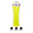 CHELINES FELPA AMARILLO NEON x100UND [PAC3608]