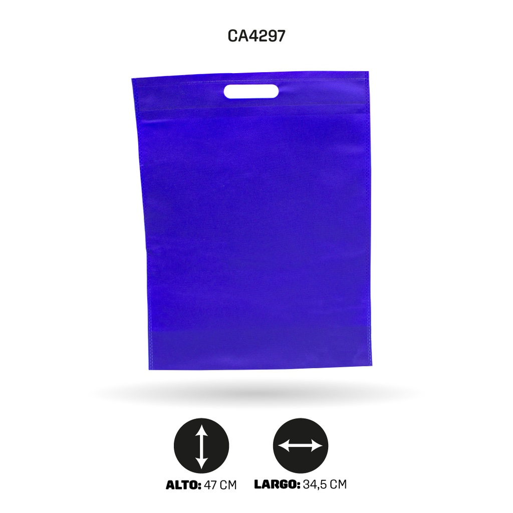 BOLSA PUBLICIDAD CON FUELLE DE FONDO 45x35x13cm [PAC4350]