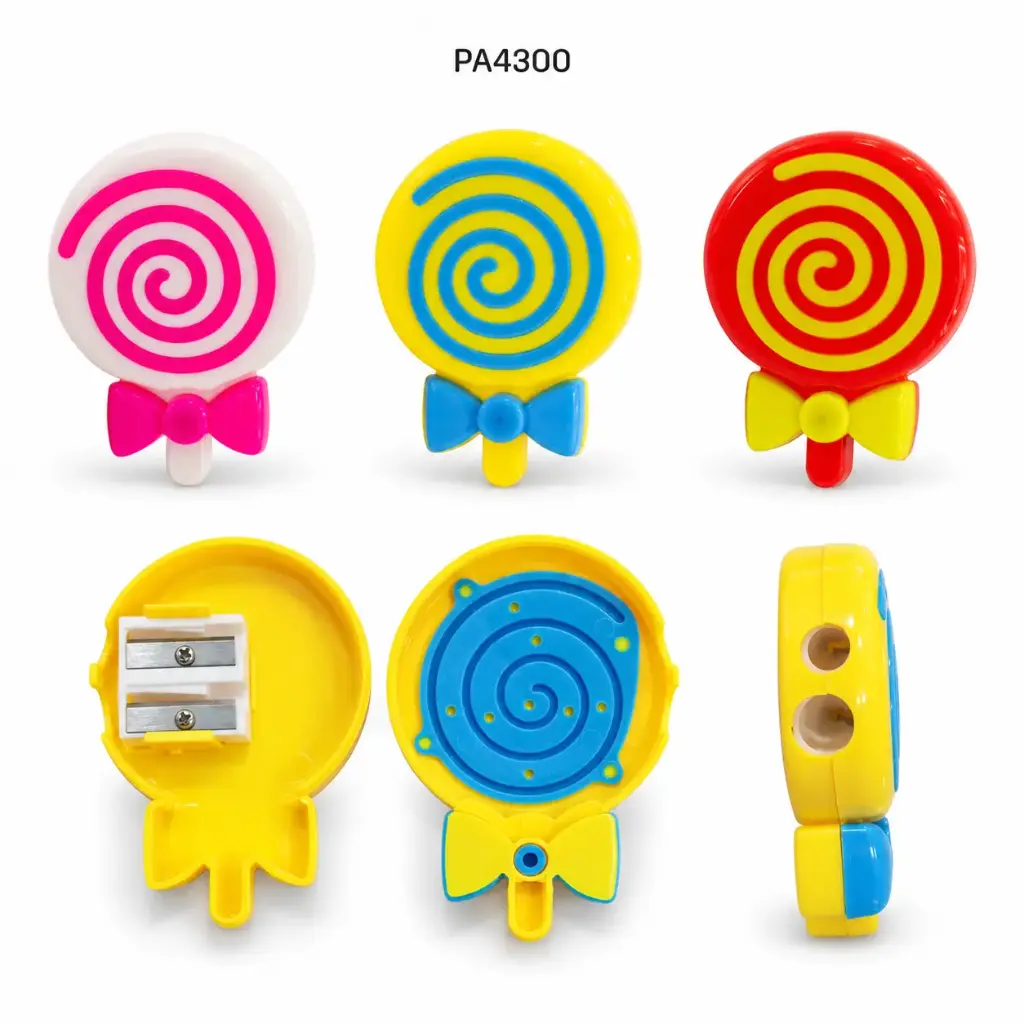 SACAPUNTA DOBLE DEPOSITO PALETA  DISPLAY X48 [PAC4331]