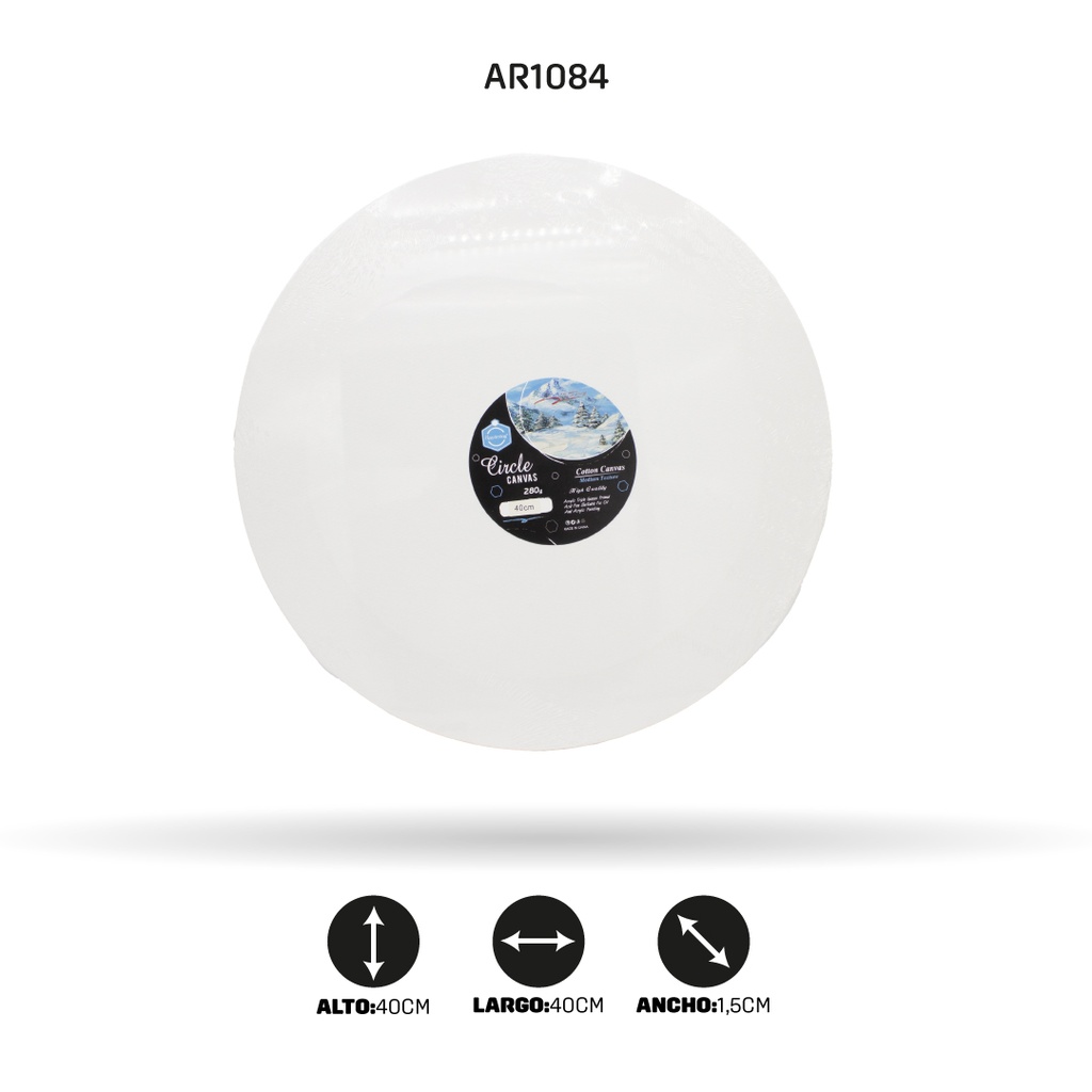 LIENZO REDONDO HK-40cm ø [PAC4356]