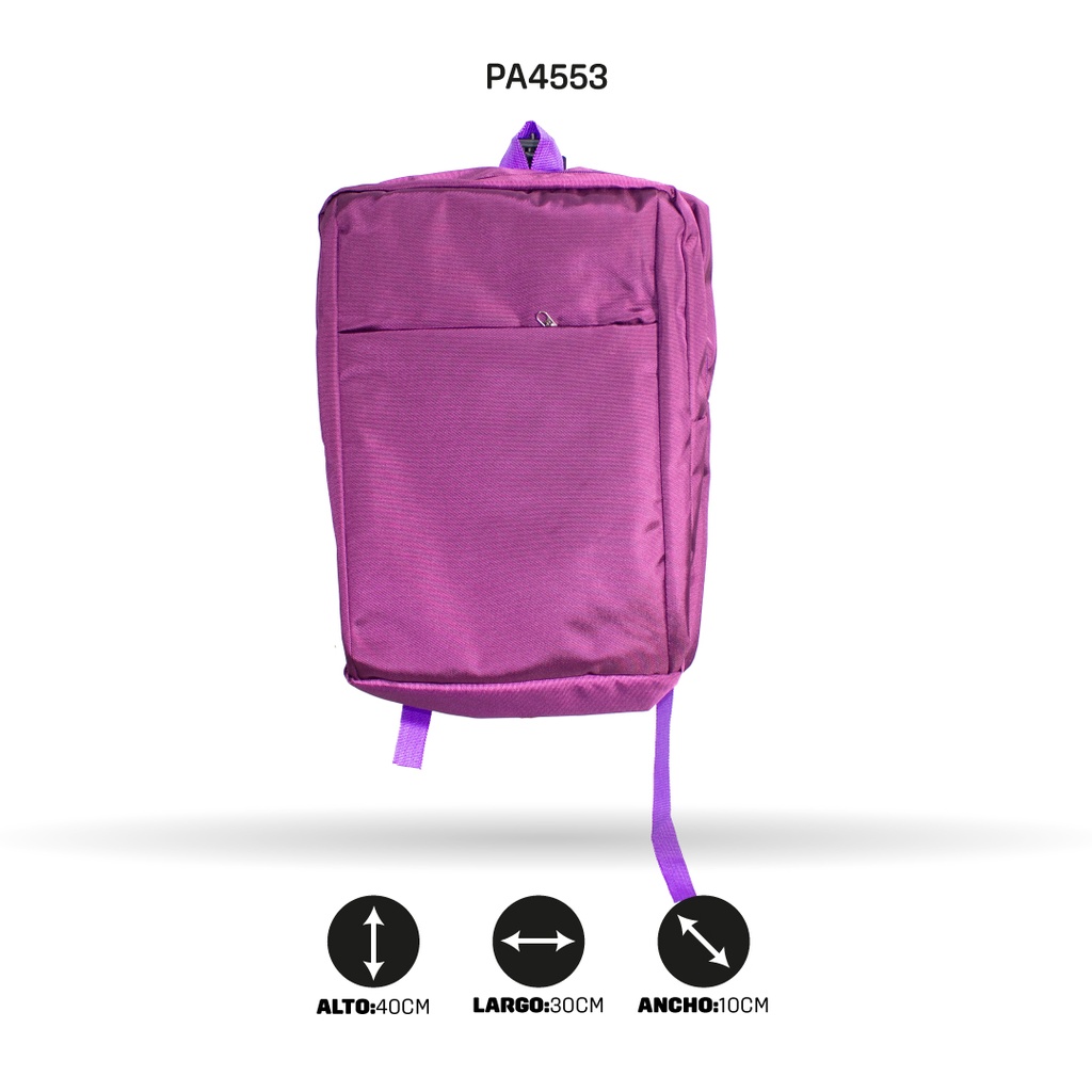 MALETIN  EJECUTIVO NACIONAL MORADO (TELA HTR)
