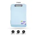 TABLA AH ROYAL PORTA DOCUMENTOS Y PORTA LAPICERO A4 COLOR AZUL CLARO [PAC5474-4626]