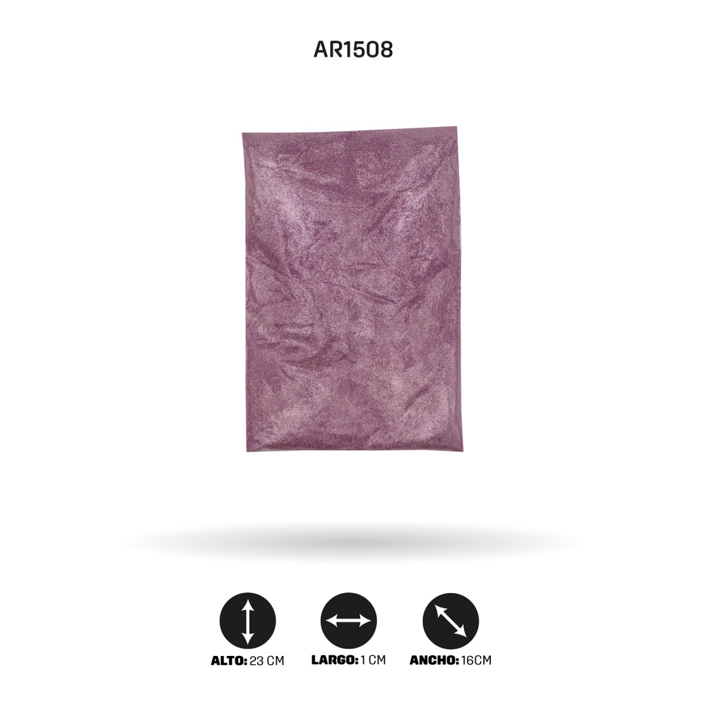 ESCARCHA COLOR ROSADO BRILLANTE X LIBRA [PAC5141]