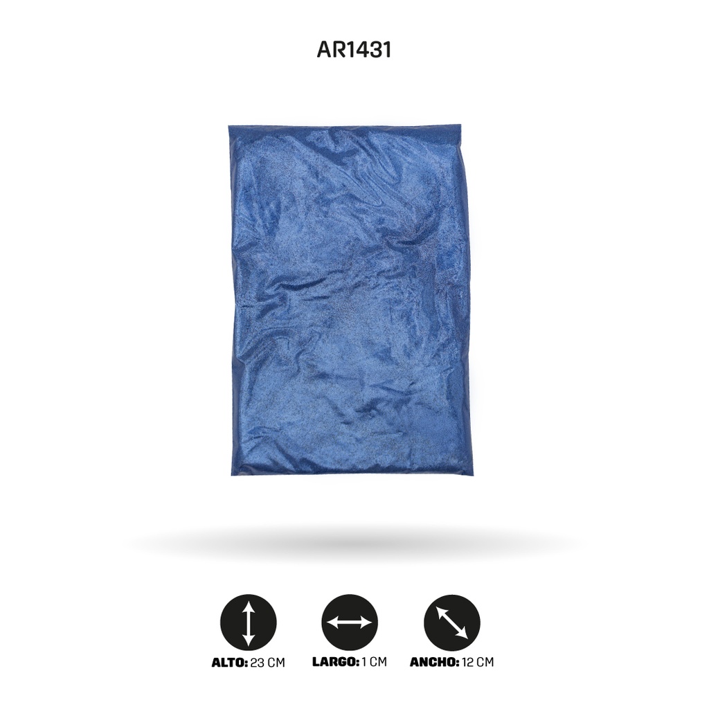 ESCARCHA COLOR AZUL ELECTRICO X LIBRA [PAC5144]