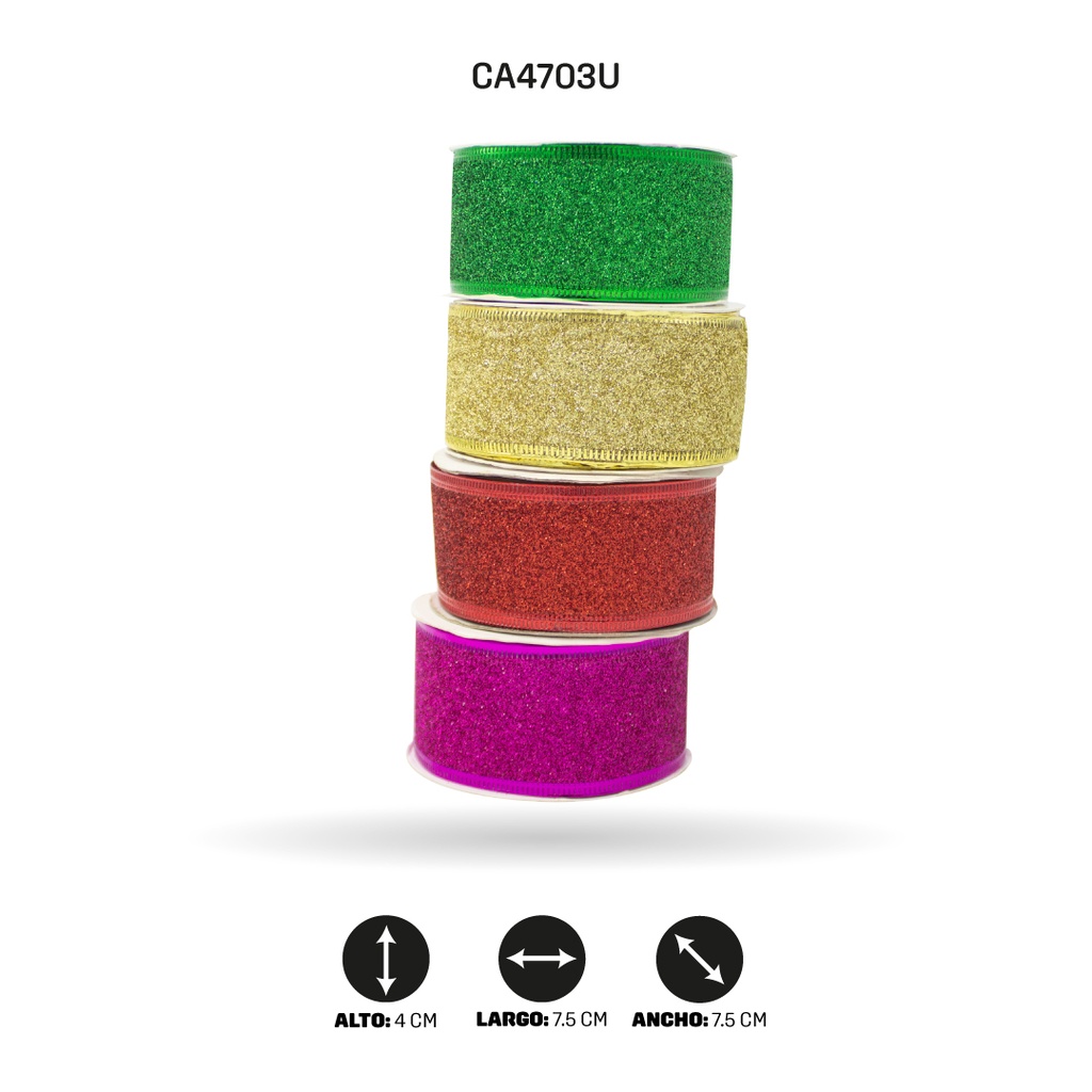 CINTA DECORACION 3 YARDASx4CM [PAC3693]