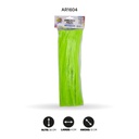 CHELIN DE FELPA BOLSA X 100 - VERDE NEON A034 [PAC4318]