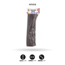 CHELINES DE FELPA COLORES CAFE OSCURO A046BOLSA X 100 [PAC5379]