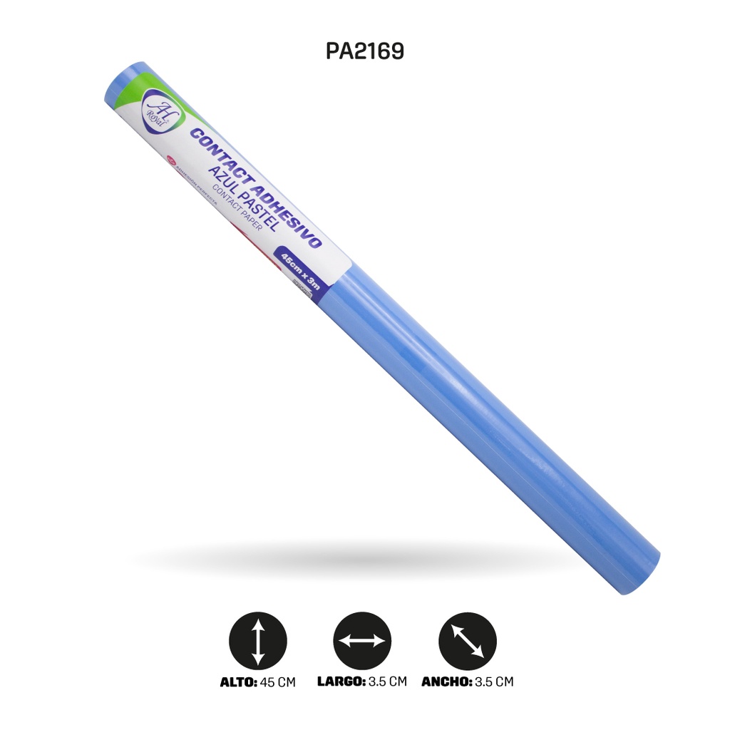 PAPEL CONTAC AH ROYAL 3M AZUL PASTEL 2009 [PAC5440]